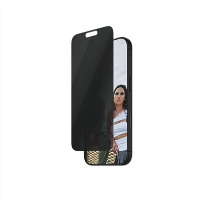 PanzerGlass iPhone 16 Plus 6.7吋 SAFE Privacy 2.5D 耐衝擊高透防窺玻璃保護貼(透光性佳)