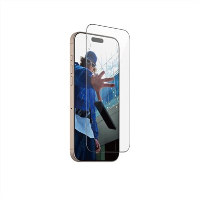 PanzerGlass iPhone 16 Pro Max 6.9吋 Screen Protector 2.5D 耐衝擊鋼化玻璃保貼(60%再生玻璃)