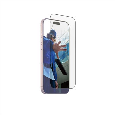 PanzerGlass iPhone 16 Pro Max 6.9吋 EyeCare 2.5D 耐衝擊抗反射藍光玻璃保護貼(60%再生玻璃)