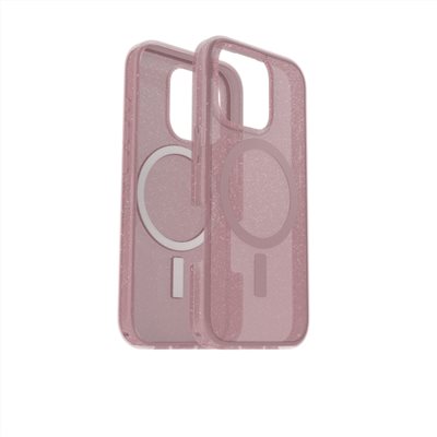OtterBox  iPhone 16 Pro 6.3吋 Symmetry Plus 炫彩幾何保護殼-透粉