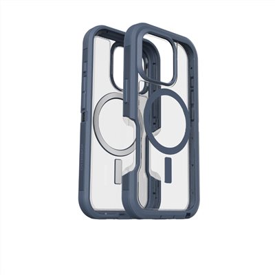 OtterBox  iPhone 16 Pro 6.3吋 Defender XT 防禦者系列保護殼-藍透