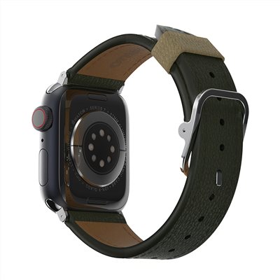 OtterBox Apple Watch 38/40/41/42mm 仙人掌皮革錶帶-綠