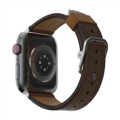 OtterBox Apple Watch 44/45/46/49mm 仙人掌皮革錶帶-棕