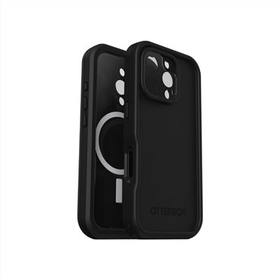 OtterBox  iPhone 16 Pro 6.3吋 Fre 全方位防水/雪/震/泥 保護殼-黑 (支援MagSafe)