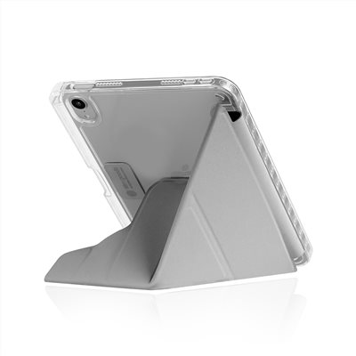 STM iPad mini A17 Pro/第6代 8.3" Opp 專用多角度折疊防摔保護殼-灰