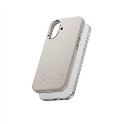 PanzerGlass iPhone 17 6.1吋 FLOW 親膚磁吸防摔殼金屬鍵款-香草