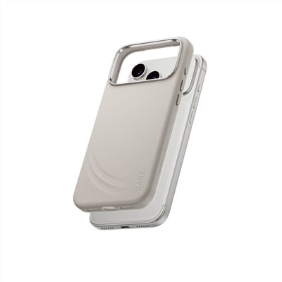 PanzerGlass iPhone 17 Pro Max 6.9吋 FLOW 親膚磁吸防摔殼金屬鍵款-香草