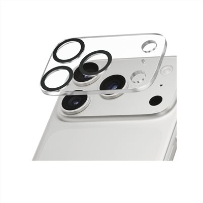 PanzerGlass iPhone 17 Pro 耐衝擊高透鋼化鏡頭貼(抗刮防指紋)