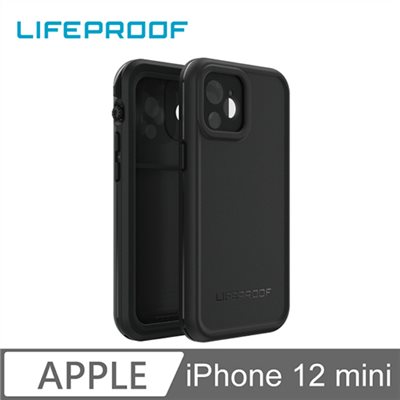 LIFEPROOF iPhone 12 mini 全方位防水/雪/震/泥 保護殼-FRE(黑)