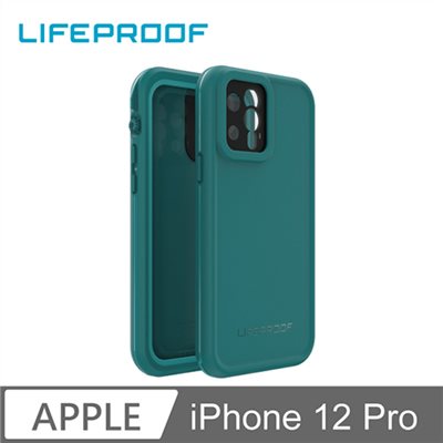 LIFEPROOF iPhone 12 Pro 全方位防水/雪/震/泥 保護殼-FRE(藍綠)