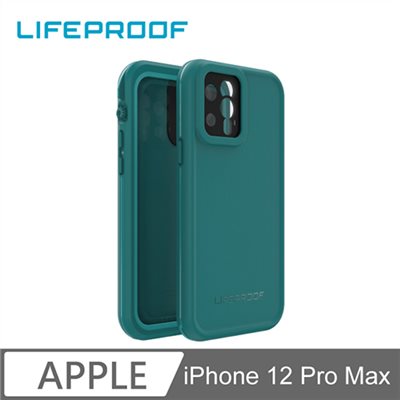 LIFEPROOF iPhone 12 Pro Max 全方位防水/雪/震/泥 保護殼-FRE(藍綠)