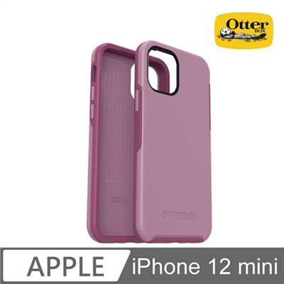 OtterBox iPhone 12 mini Symmetry炫彩幾何保護殼-粉
