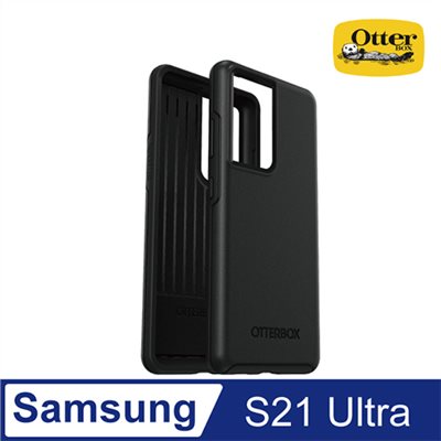 OtterBox Samsung Galaxy S21 Ultra Symmetry炫彩幾何保護殼-黑