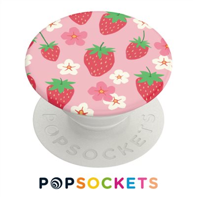 POPSOCKETS泡泡騷多功能手機支架2代-草莓花朵朵