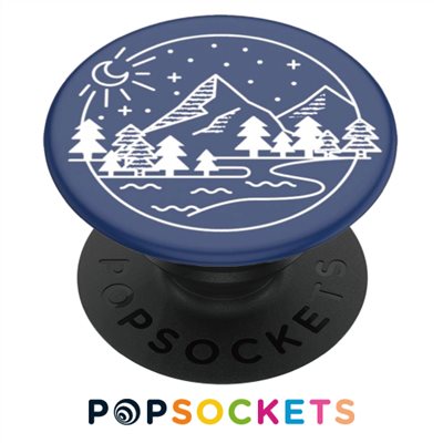 POPSOCKETS泡泡騷多功能手機支架2代-夜幕星空
