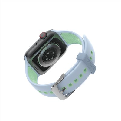 OtterBox Apple Watch 44/45/46/49mm 運動矽膠錶帶-灰綠