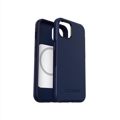 OtterBox iPhone 13 Symmetry Plus 炫彩幾何⁺保護殼-藍