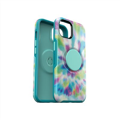 OtterBox Otter + Pop iPhone 13 Symmetry 炫彩幾何泡泡騷保護殼-幻彩繽紛