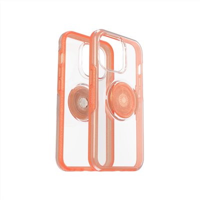 OtterBox Otter + Pop iPhone 13 Pro Symmetry 炫彩幾何泡泡騷保護殼-橙透
