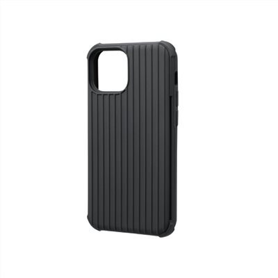 GRAMAS iPhone 13 mini 軍規防摔經典手機殼- Rib (黑)