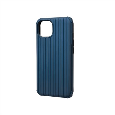 GRAMAS iPhone 13 軍規防摔經典手機殼- Rib (藍)