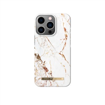 IDEAL OF SWEDEN iPhone 13 Pro 北歐時尚瑞典流行手機殼-義大利卡拉拉金大理石