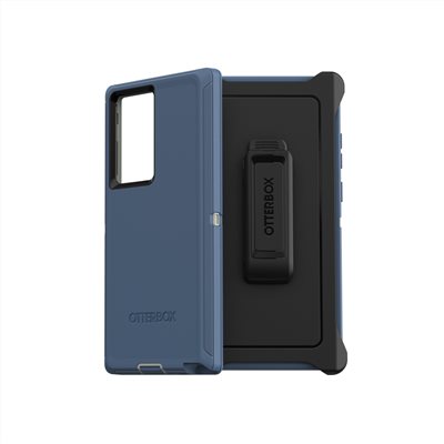 OtterBox Samsung Galaxy S22 Ultra Defender防禦者系列保護殼-藍