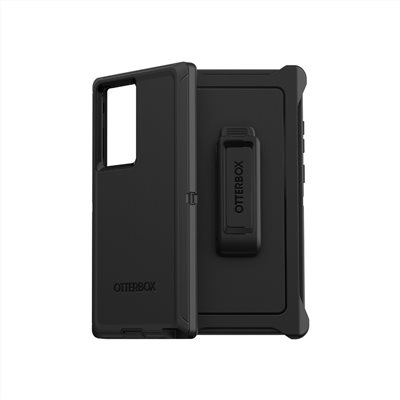 OtterBox Samsung Galaxy S22 Ultra Defender防禦者系列保護殼-黑
