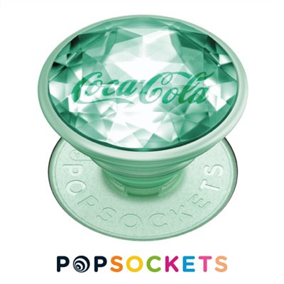 POPSOCKETS泡泡騷多功能手機支架2代-Coca Cola Georgia Green Diamond