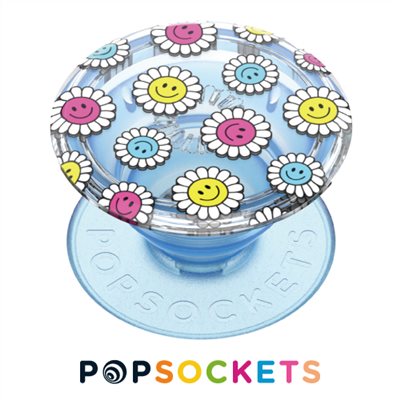POPSOCKETS泡泡騷多功能手機支架2代-Translucent Kawaii Daisies
