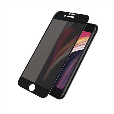 PanzerGlass iPhone SE3 / SE2 / 8 / 7 2.5D 耐衝擊高透鋼化防窺玻璃保護貼