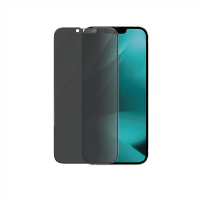 PanzerGlass iPhone 14 Plus 2.5D耐衝擊高透鋼化防窺玻璃保護貼-黑