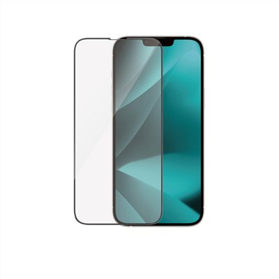 PanzerGlass iPhone 14 Plus 2.5D耐衝擊抗反射玻璃保護貼-黑