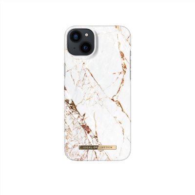 IDEAL OF SWEDEN iPhone 14 Plus 北歐時尚瑞典流行手機殼-義大利卡拉拉金大理石