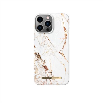 IDEAL OF SWEDEN iPhone 14 Pro Max 北歐時尚瑞典流行手機殼-義大利卡拉拉金大理石