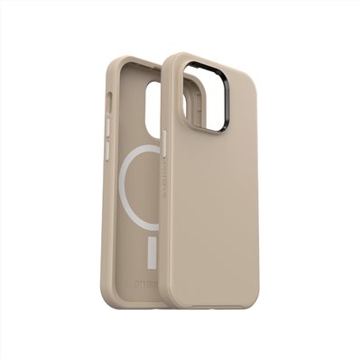 OtterBox iPhone 14 Pro Symmetry Plus 炫彩幾何⁺保護殼-奶茶