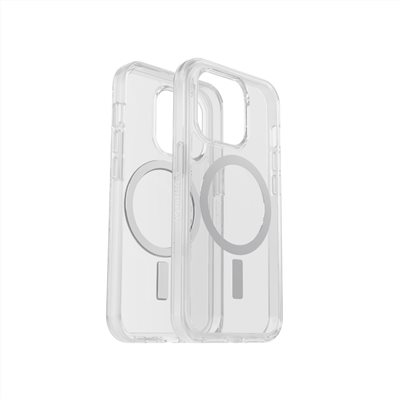 OtterBox iPhone 14 Pro Symmetry Plus 炫彩幾何⁺保護殼-透明
