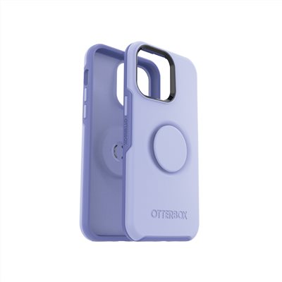 OtterBox Otter + Pop iPhone 14 Pro Max Symmetry炫彩幾何泡泡騷保護殼-紫