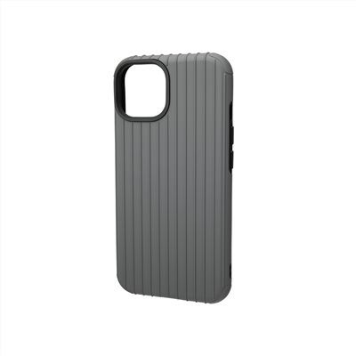 Gramas iPhone 14 軍規防摔經典手機殼- Rib (石墨灰)
