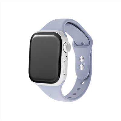 Gramas Apple Watch 38/40/41/42mm 矽膠雙扣錶帶-藍色