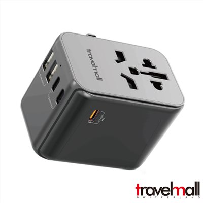 Travelmall 30W PD 多國旅行轉換插頭 (5 USB充電口)