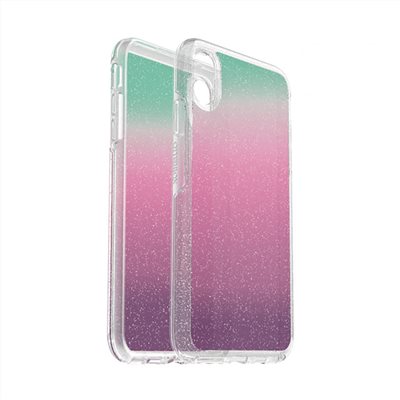 OtterBox iPhone Xs Max Symmetry炫彩透明保護殼-Gradient Energy炫彩