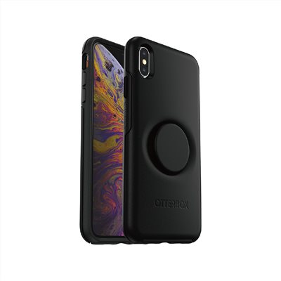 OtterBox Otter + Pop iPhone Xs Max Symmetry 炫彩幾何泡泡騷保護殼-黑