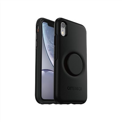 OtterBox Otter + Pop iPhone XR Symmetry 炫彩幾何泡泡騷保護殼-黑