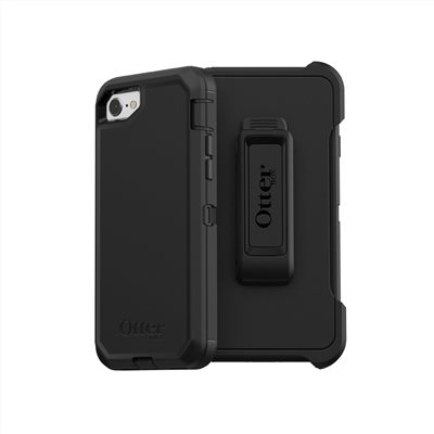 OtterBox iPhone SE3 / SE2 / 8 / 7 Defender防禦者系列保護殼-黑
