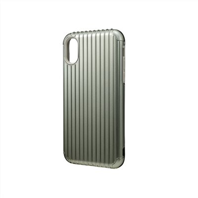 GRAMAS iPhone X/Xs 軍規防摔經典手機殼- Rib (灰)