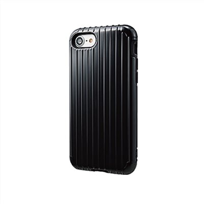 GRAMAS iPhone SE3 / SE2 / 8 / 7 軍規防摔經典手機殼- Rib (黑)